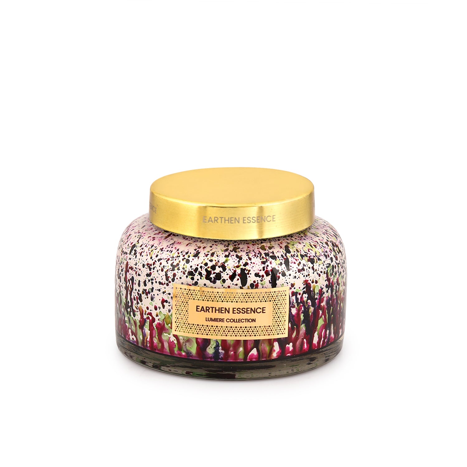 Earthen Essence Luxury Scented MOUNTAIN MOSS | With IFRA Certified Fragrance | 100% Natural Soy Wax Eco-friendly | Smokeless & Non-Toxic | Hand Poured, With German Cotton Wick | 300gm