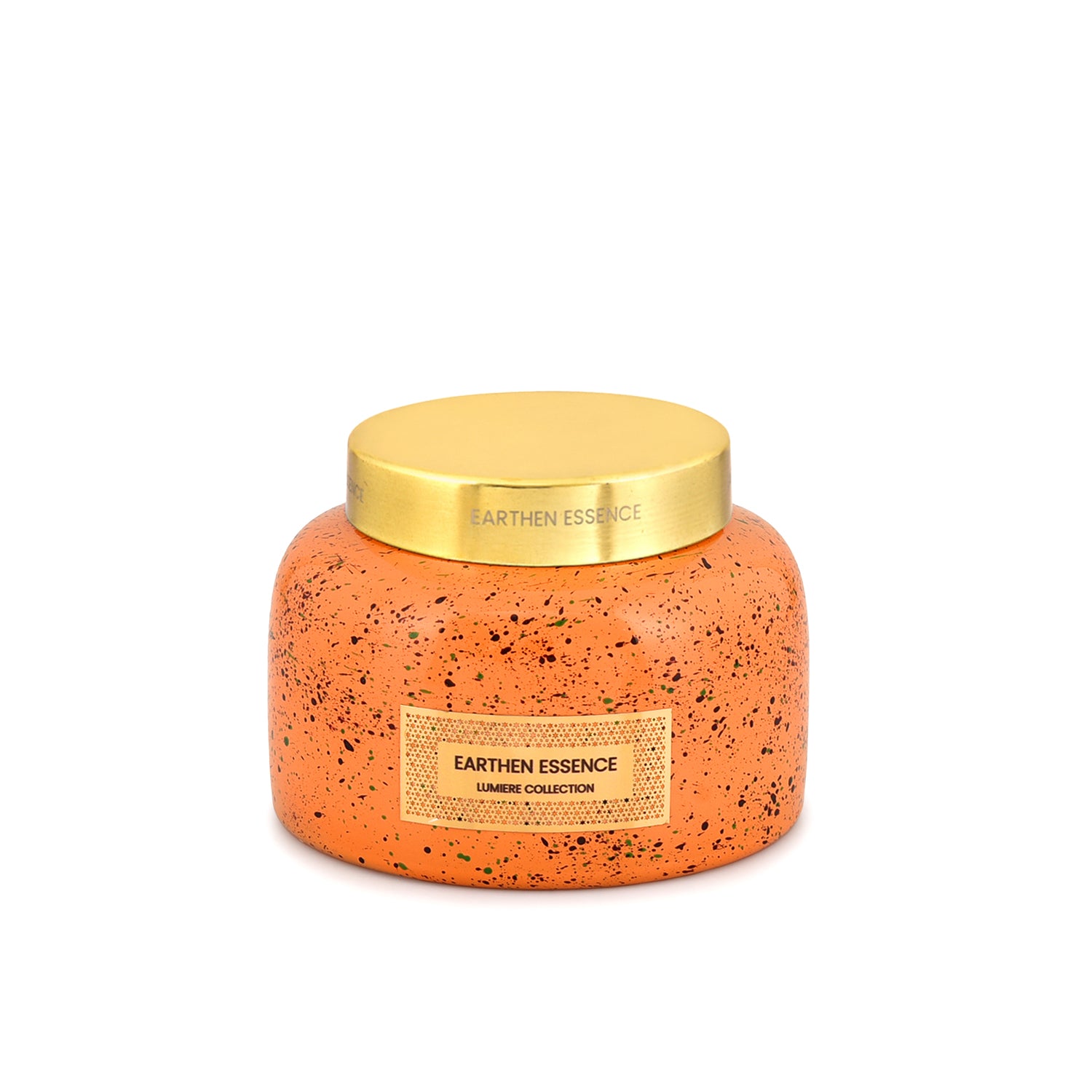 PUMPKIN PIE Luxury Scented Candle | With IFRA Certified Fragrance | 100% Natural Soy Wax Eco-friendly | Smokeless & Non-Toxic | Hand poured Cotton With German Wick | 300gm