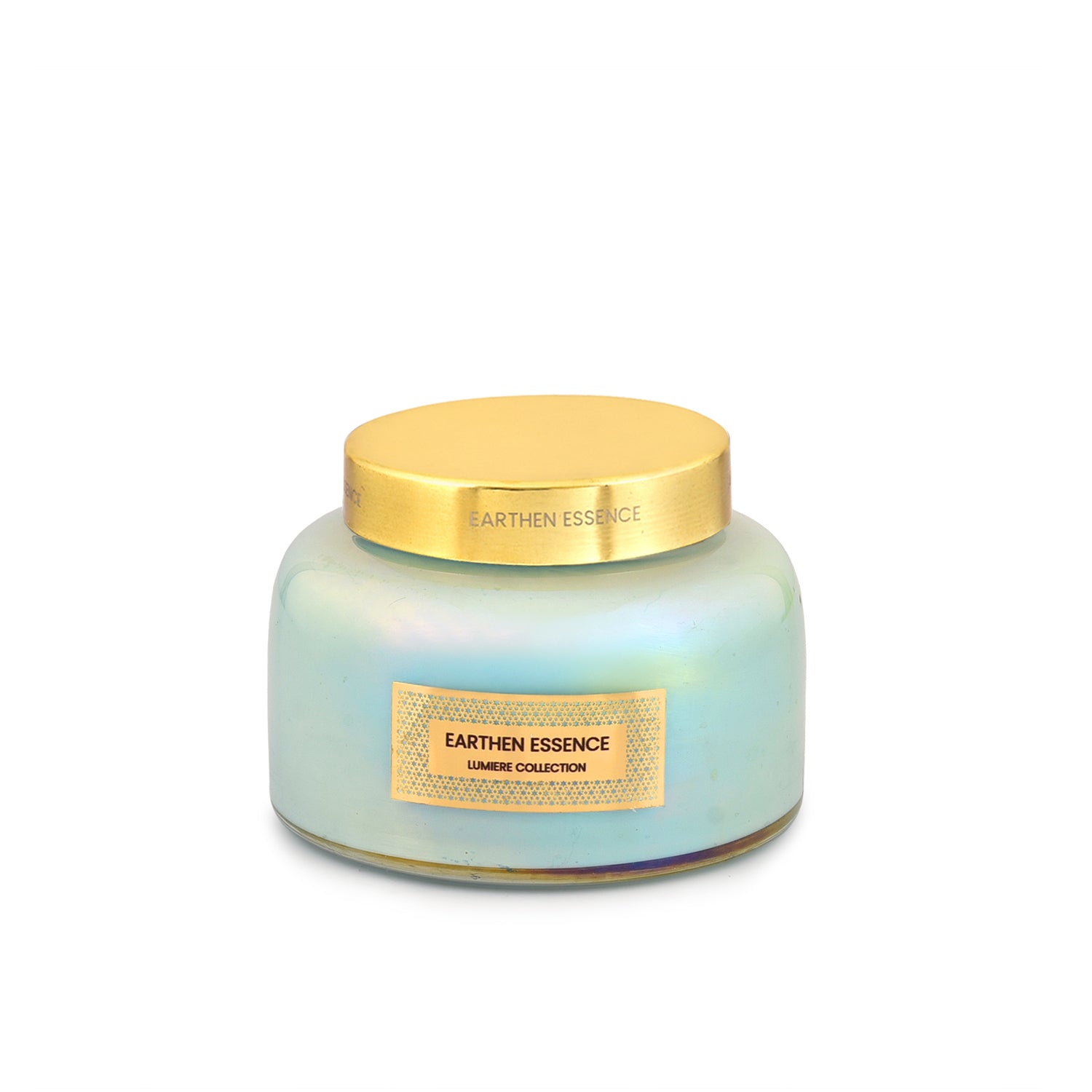 Earthen Essence Luxury Scented Candle LAGOON LIGHT | With IFRA Certified Fragrance | 100% Natural Soy Wax Eco-friendly | Smokeless & Non-Toxic | Hand Poured,  With German Cotton Wick | 300gm