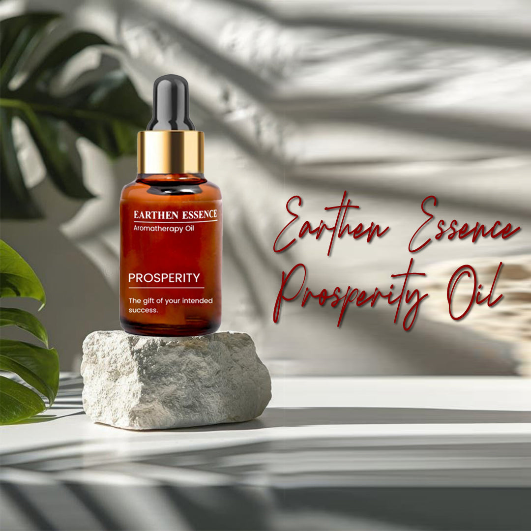 Aromatherapy oil PROSPERITY | Blend of pure Essential Oils | 100% Therapeutic Essential Oil | Attract Good Fortune and Wealth | Promotes Abundance and Success |100% Pure & Natural | Easy To Use| 10 ml