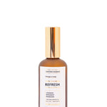 REFRESH Organic Room Spray \ Freshner, Linen and Pillow Spray 110 ml with Pure Essential Oil LAVENDER, BERGAMOT & MANDARIN