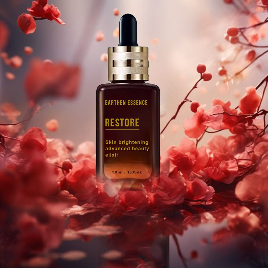 Face Elixir RESTORE | Non Greasy & Quick Absorbing | for Skin Brightening | Advance Repair Formula | Collagen Booster & Firming Antiaging Advance Boosting Serum | 30ml.