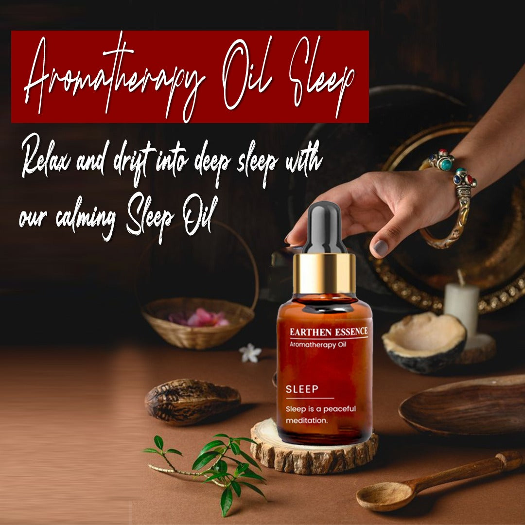 Aromatherapy oil Dream SLEEP | Blend of pure Essential Oils | 100% Therapeutic Essential Oil | Reduce Insomnia & Restless Sleep | Improve Sleep Quality | 100% Pure & Natural | Easy To Use| 10 ml