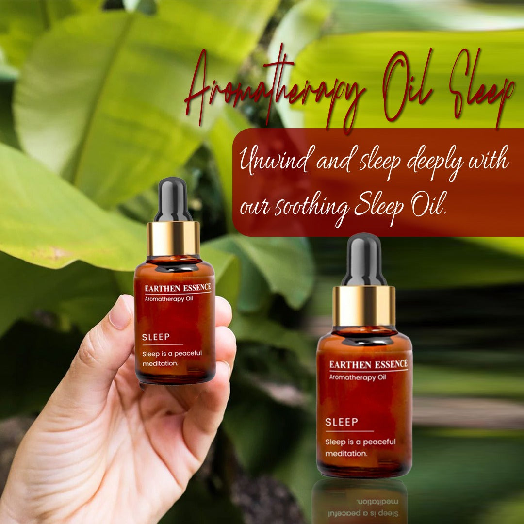 Aromatherapy oil Dream SLEEP | Blend of pure Essential Oils | 100% Therapeutic Essential Oil | Reduce Insomnia & Restless Sleep | Improve Sleep Quality | 100% Pure & Natural | Easy To Use| 10 ml