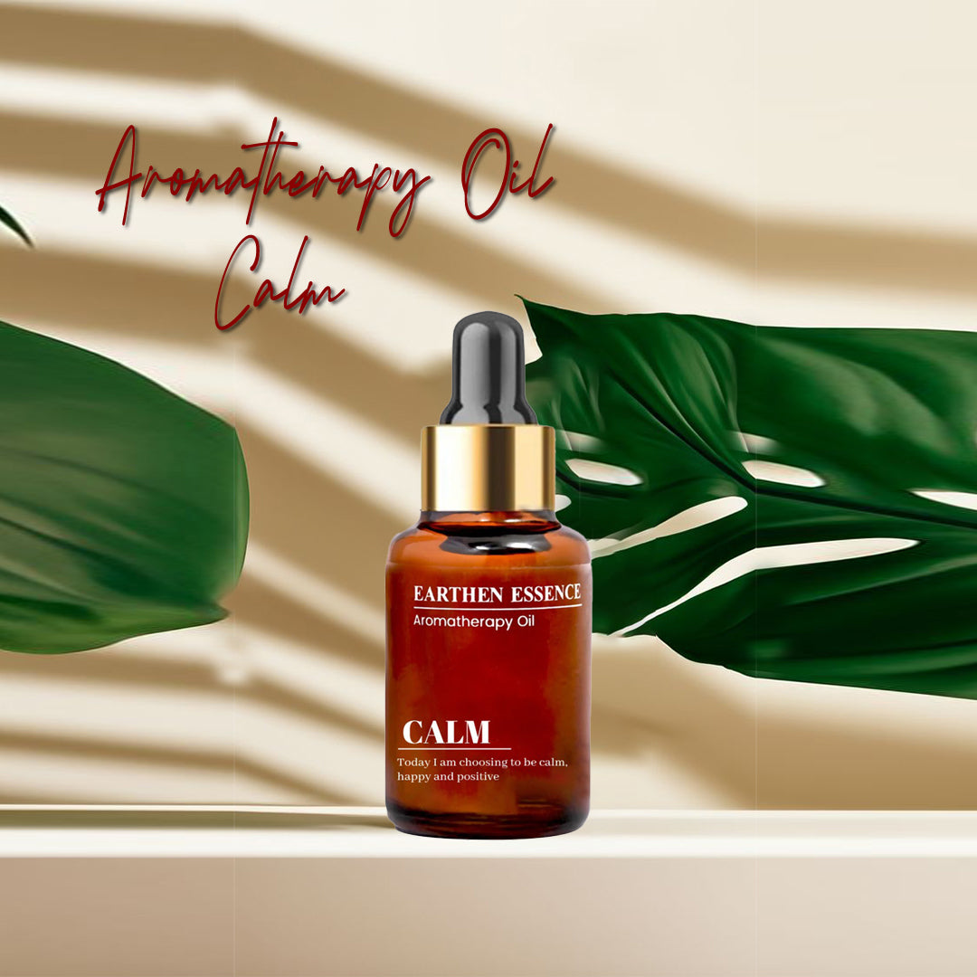 Aromatherapy oil CALM | Blend of Pure Essential Oils | 100% Therapeutic Essential Oil | Reduce Anxiety and Stress | Relax and Uplift Mood | 100% Pure & Natural | Easy To Use| 10 ml