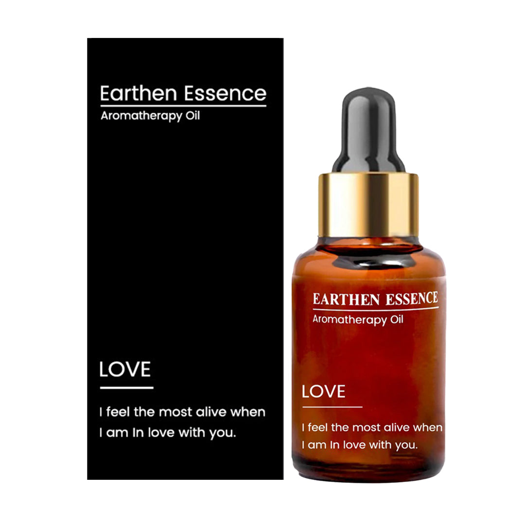 Earthen essence Aromatherapy oil LOVE | Blend of Pure Essential Oils | 100% Therapeutic Essential Oil | Attract Love and Deepen Connection | For Love and Passion |100% Pure & Natural | Easy To Use | 10 ml