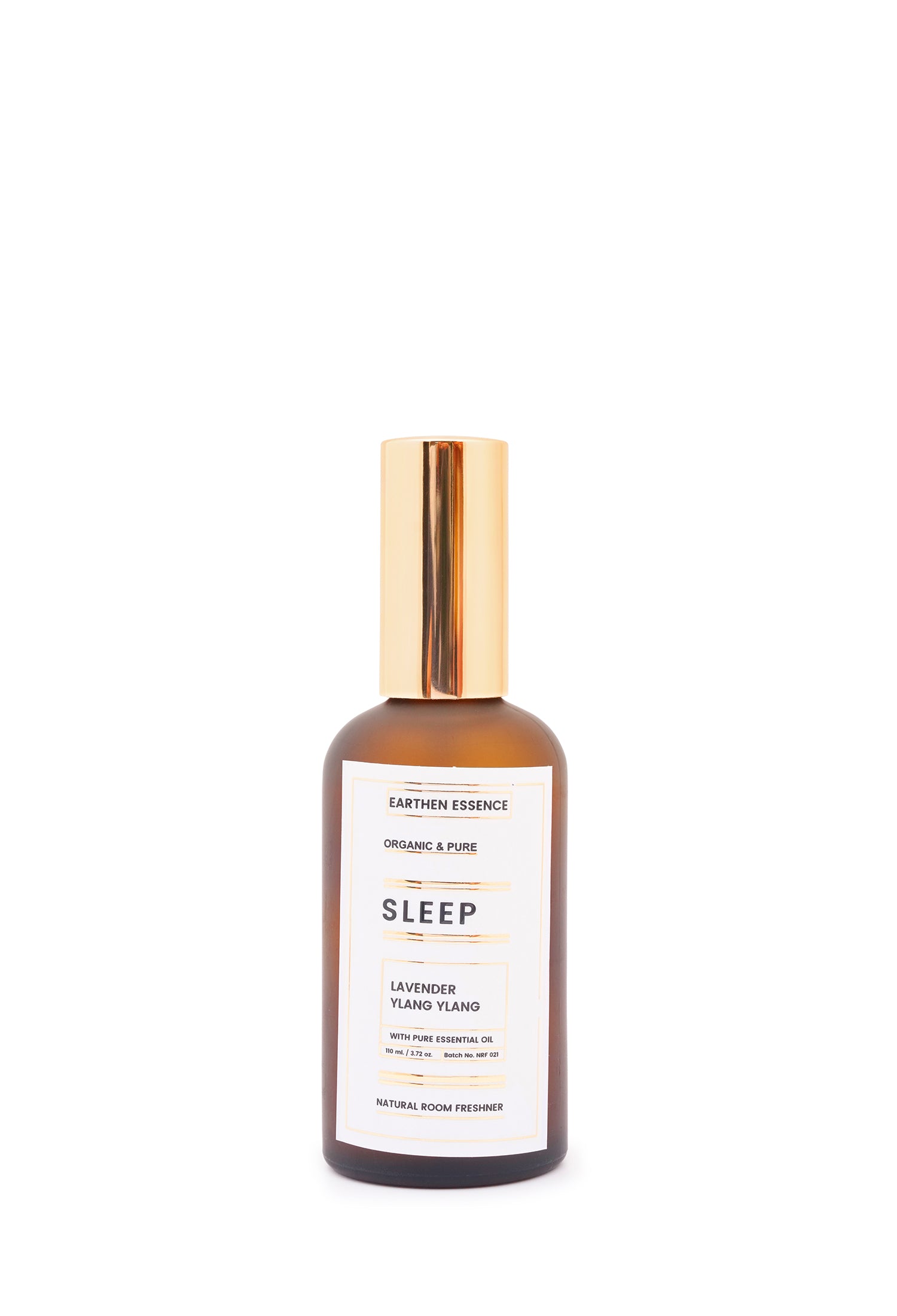 SLEEP Organic Room Freshner, Linen and Pillow Spray 110 ml with Pure Essential Oil LAVENDER, and YLANG YLANG.