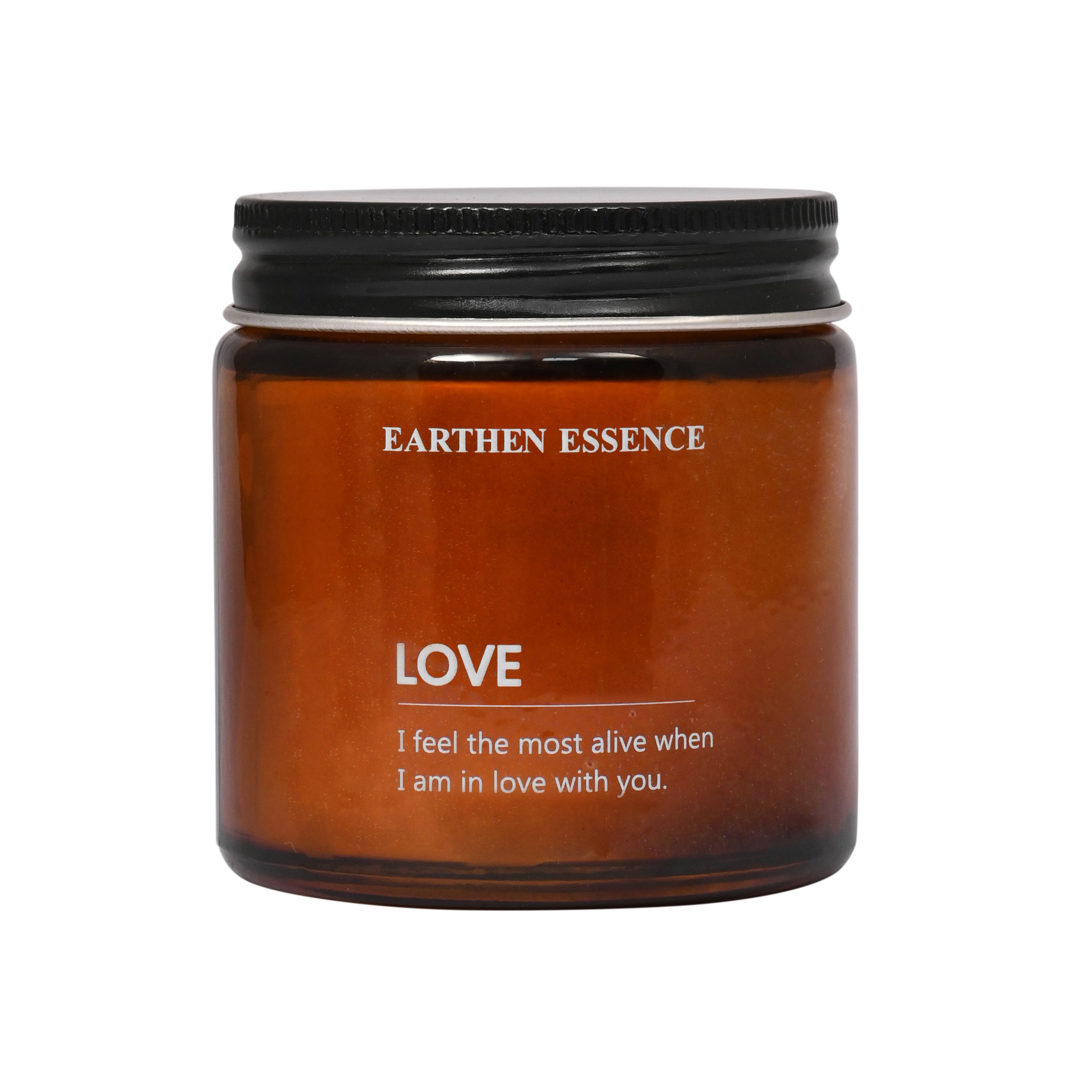 Aromatherapy | Meditation Candle - LOVE | To Attract Love, Romance, Passion, Self-Love, Heart Chakra | With Pure Soy Wax & Blend of Pure Essential Oil | 100gm