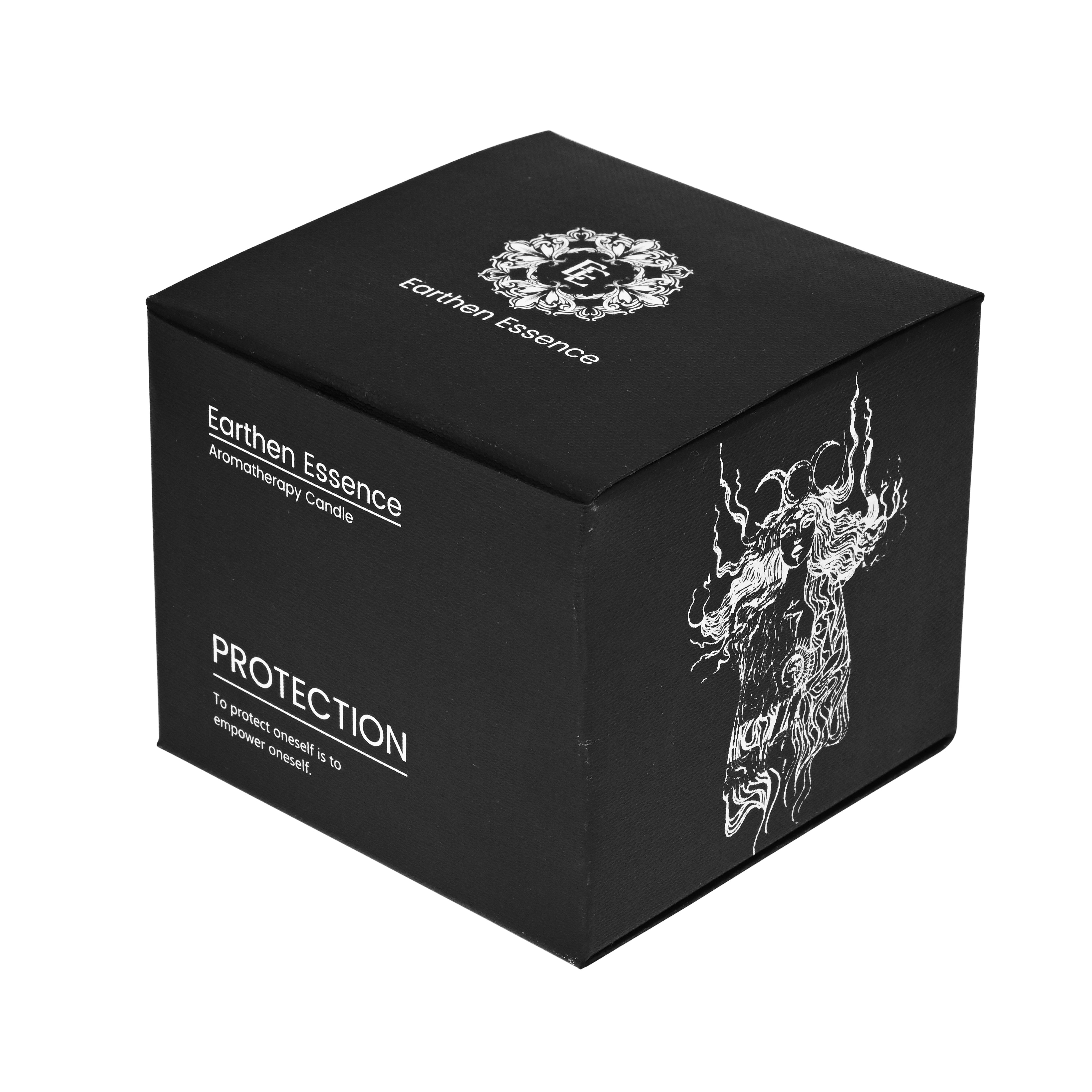 Aromatherapy | Meditation Candle - PROTECTION | For Ward off Negative Energy, Spiritual defence, Guarding & Shielding | With Pure Soy Wax & Blend of Pure Essential Oil | 100gm