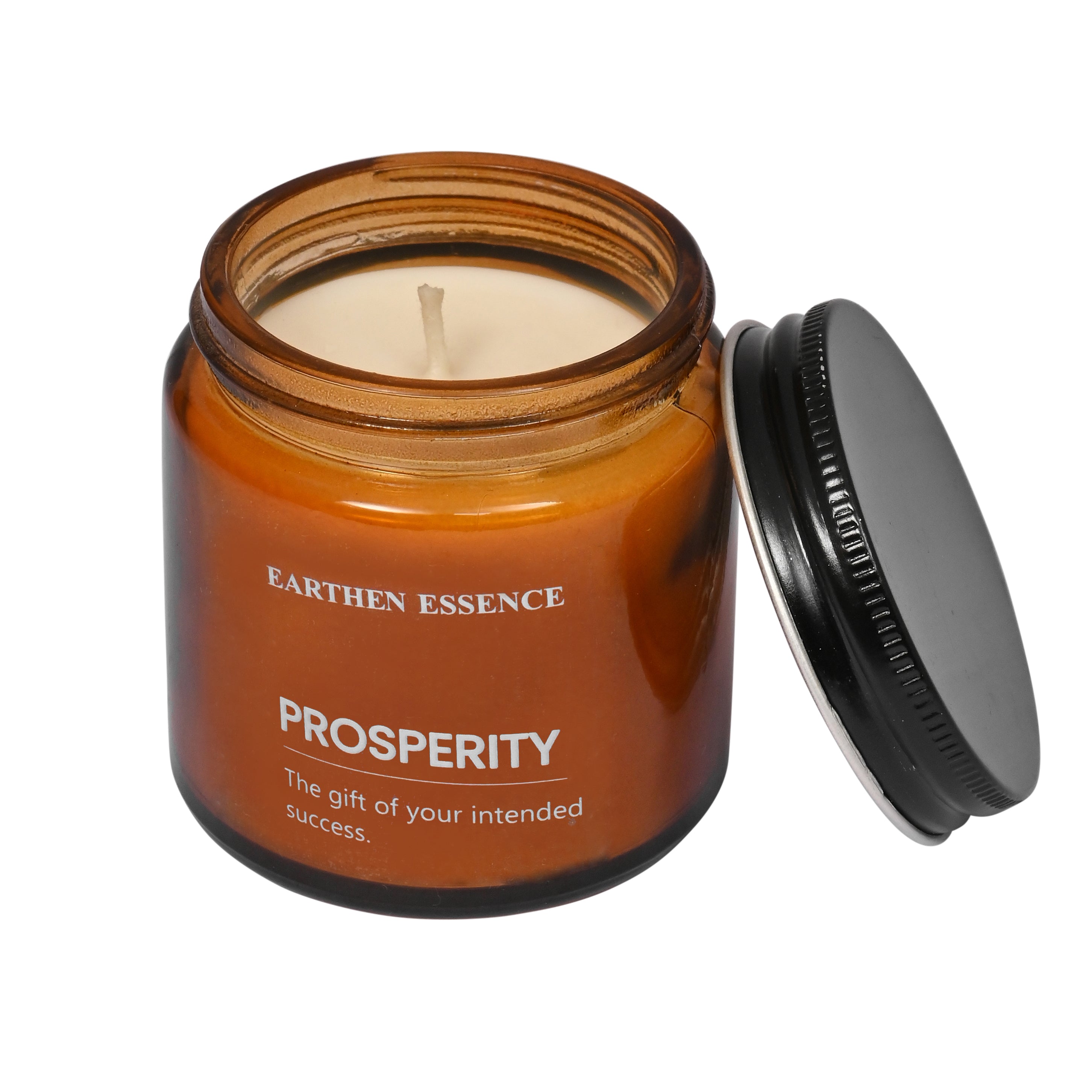 Aromatherapy | Meditation Candle -PROSPERITY |To Attract Abundance, Wealth, Success & Prosperity | With Pure Soy Wax & Blend of Pure Essential Oil | 100gm