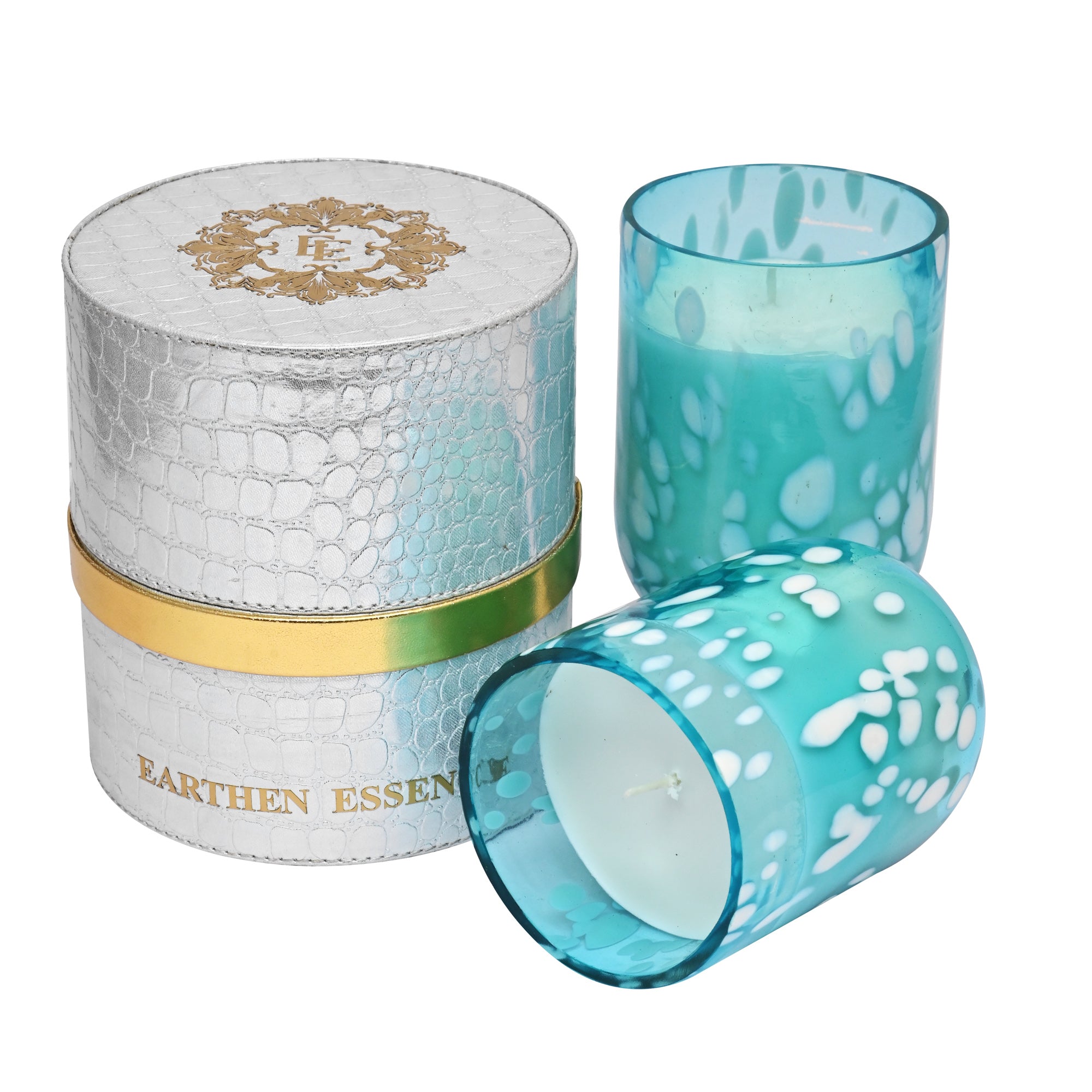 OCEAN BREEZE Luxury Scented Candle | 100% Natural Wax & Lead Free Cotton Wick | Smokeless & Non-Toxic Candles | 250gm
