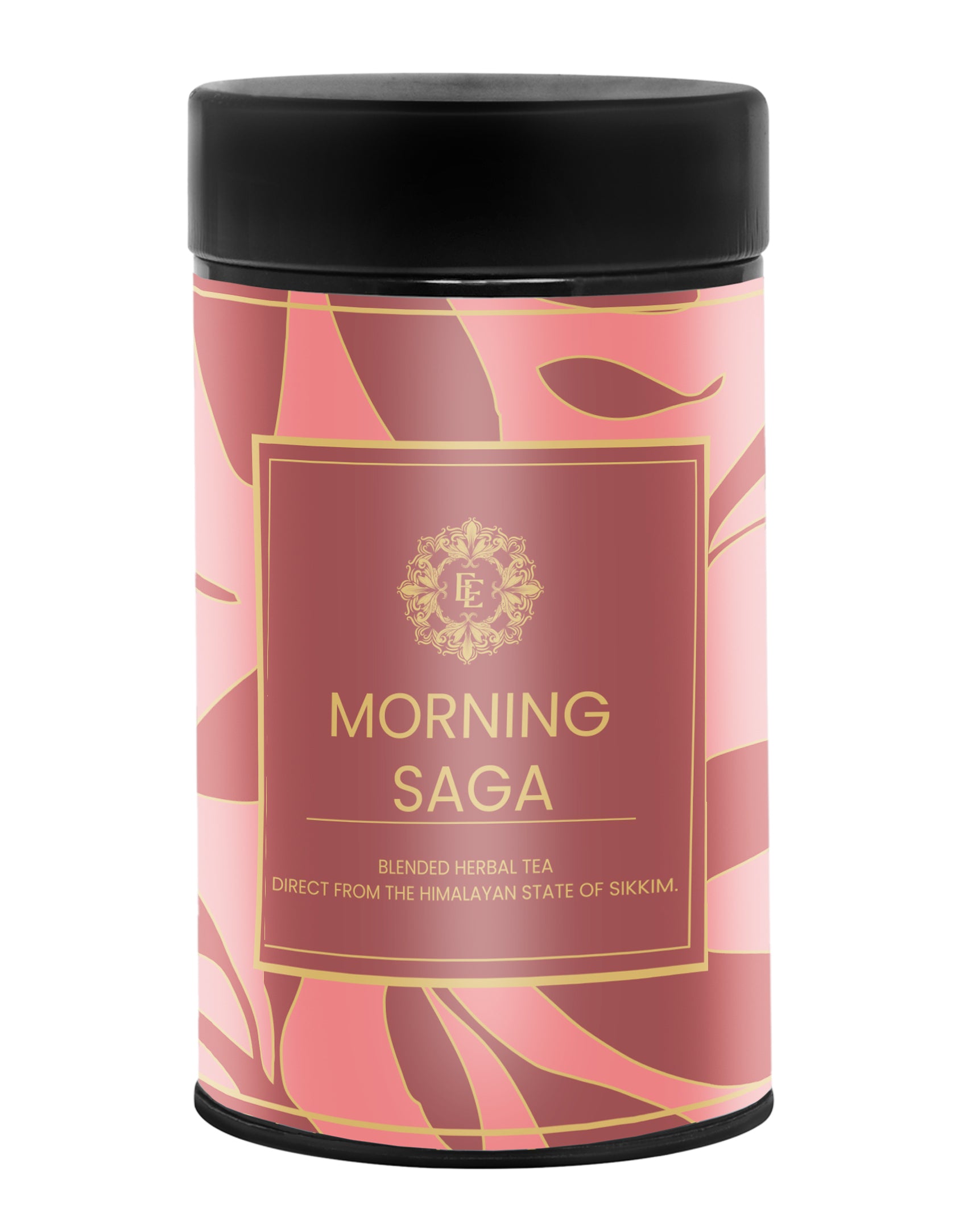 MORNING SAGA TEA | Green Tea and Blend of 12 Purifying Herbs | Healing Tea, Helps Energizing & Refreshing, Calms & Balances | 100gm