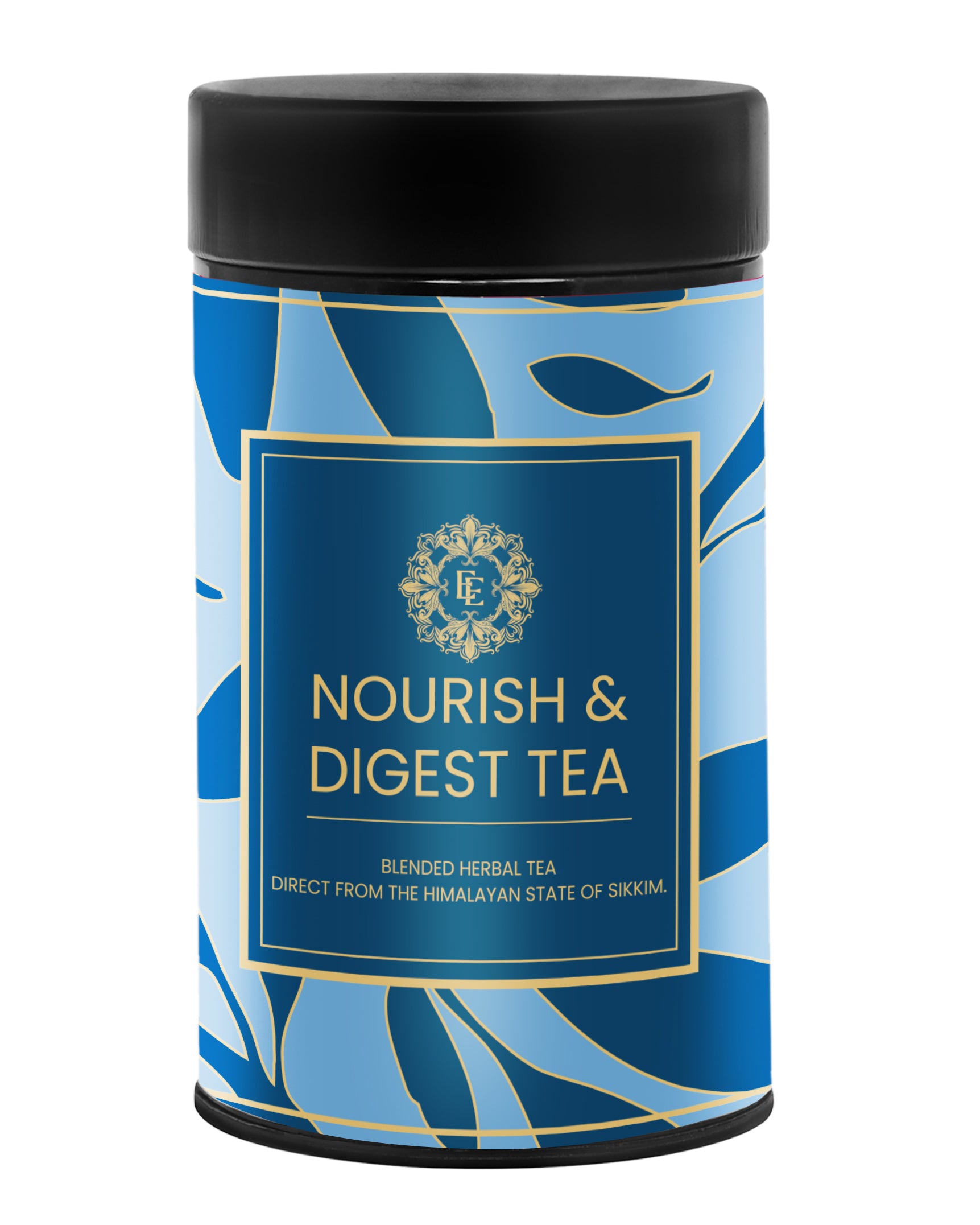 NOURISH & DIGEST Tea | Green Tea and Blend of 12 Nourishing Herbs | Healing Tea, For Gut Health and Improve Digestion | 100gm