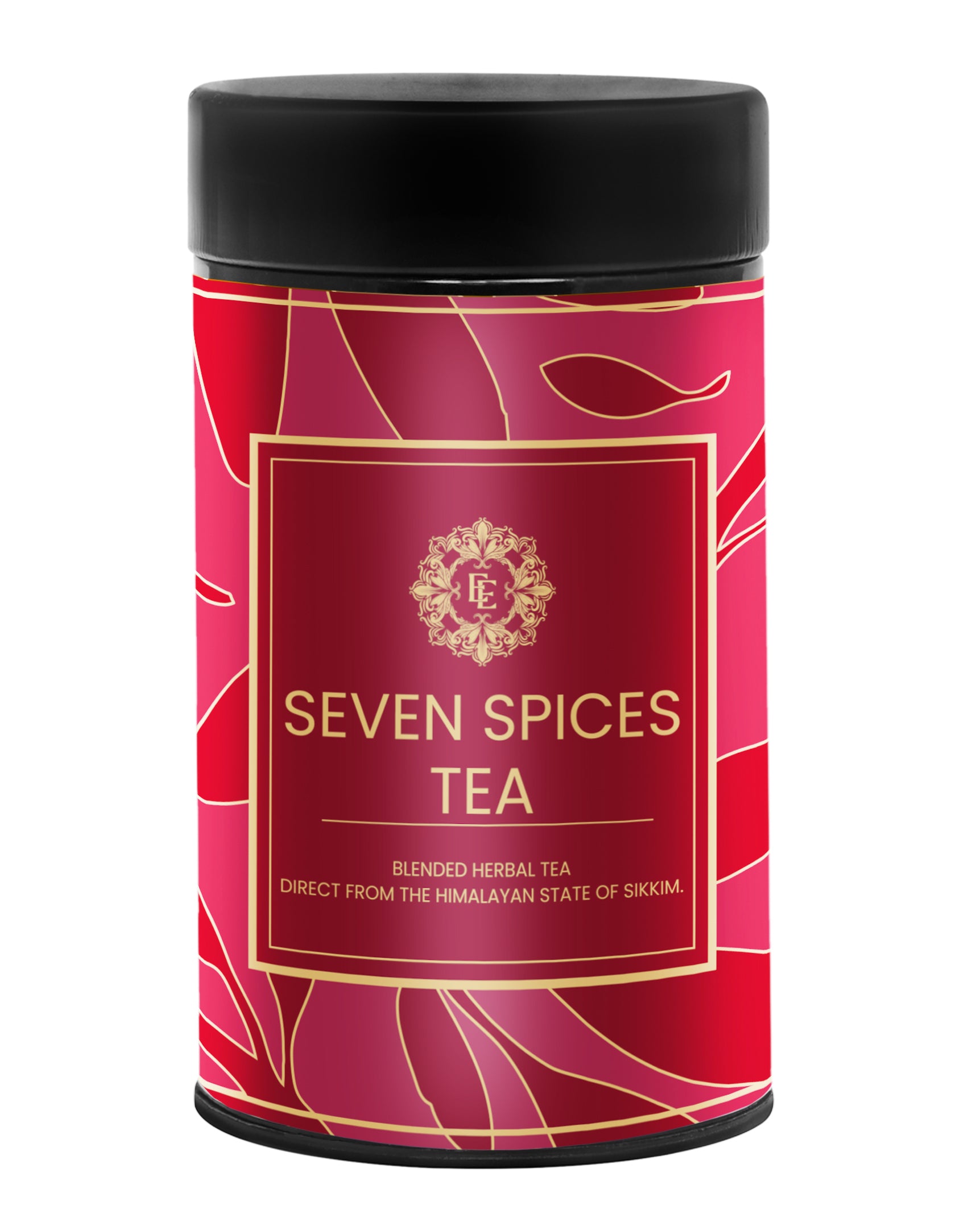 SEVEN SPICES TEA - Blended Herbal  Green Tea
