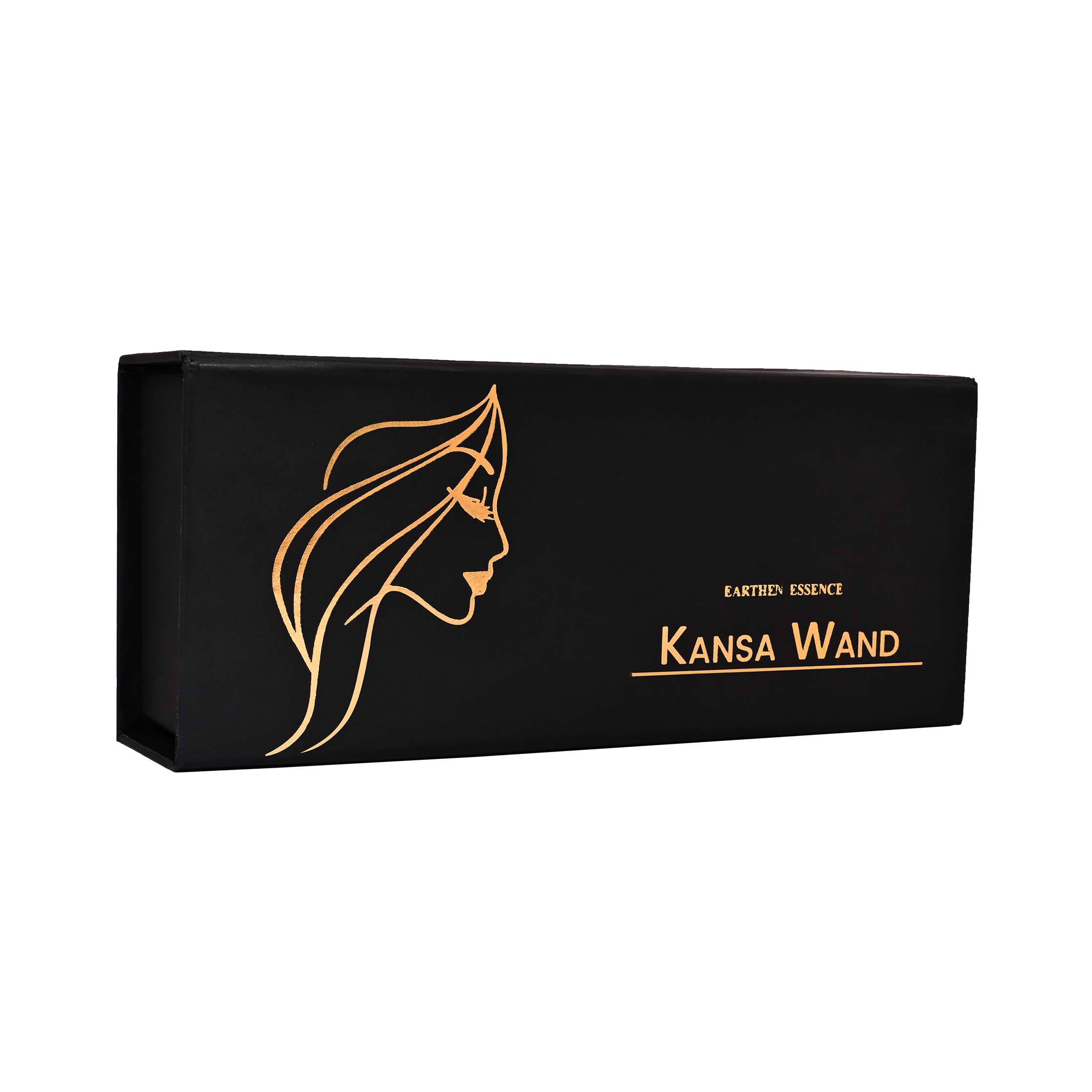 Pure KANSA WAND Dual for Glowing, Firm and Radiant skin | Ayurveda Face Yoga Beauty Tool - Facial, Neck & Under-eye Massage - Toning, Sculpting and Uplifting (Double Dome)