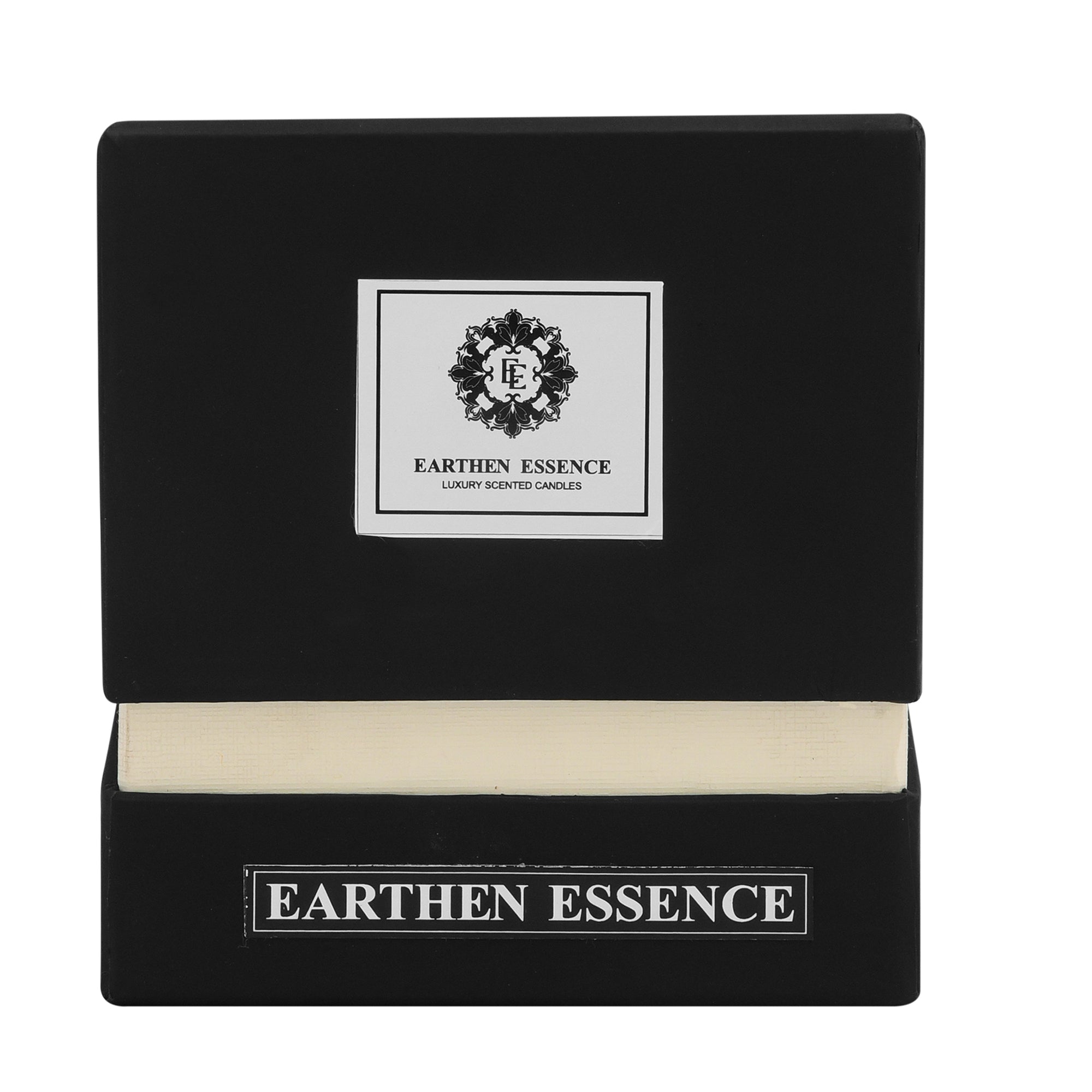 Earthen Essence FANTASY Luxury Scented Candle | 100% Natural Soy Wax  With Wooden Wick | Smokeless & Non-Toxic Candles | 220gm