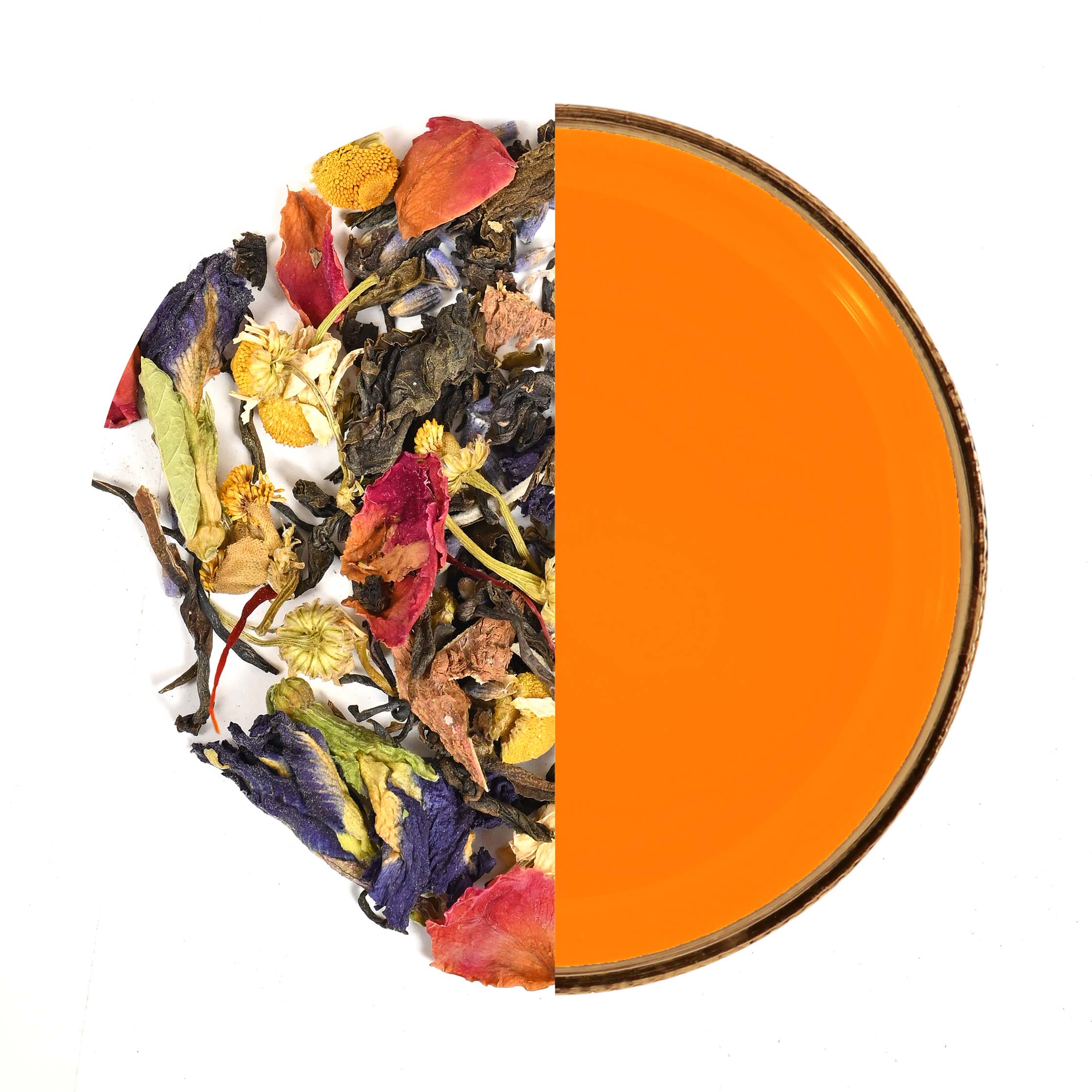 FOREVER GLOW TEA | Green Tea and Blend of 12 Skin Glowing Herbs | Healing Tea, For Skin Brightening | 100gm