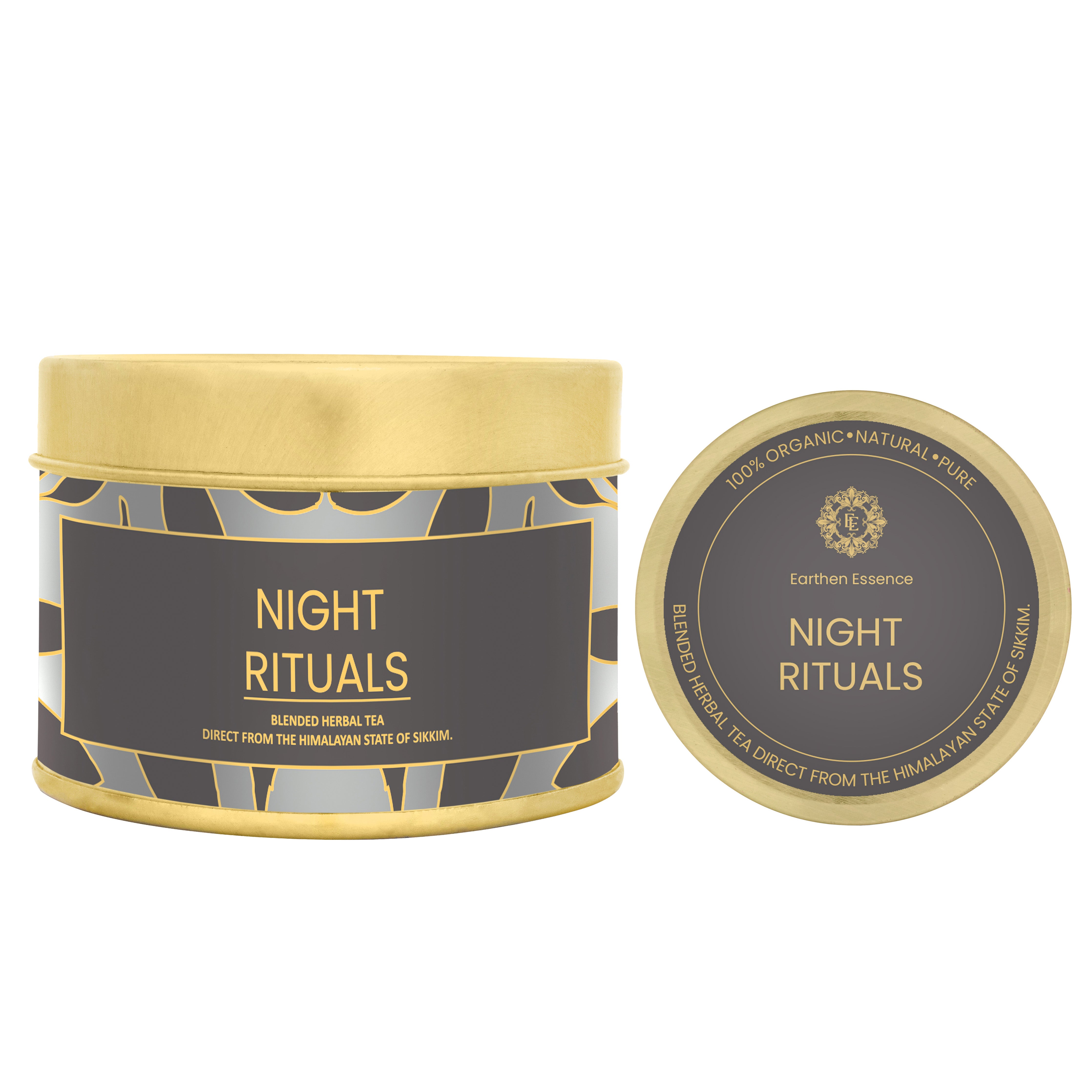 SLEEP TEA ,NIGHT RITUALS | Green Tea and Blend of 12 Calming Herbs | Healing Tea, Improve Sleep Quality, Reduce Insomnia | Stress Relief & Relaxation | 100gm