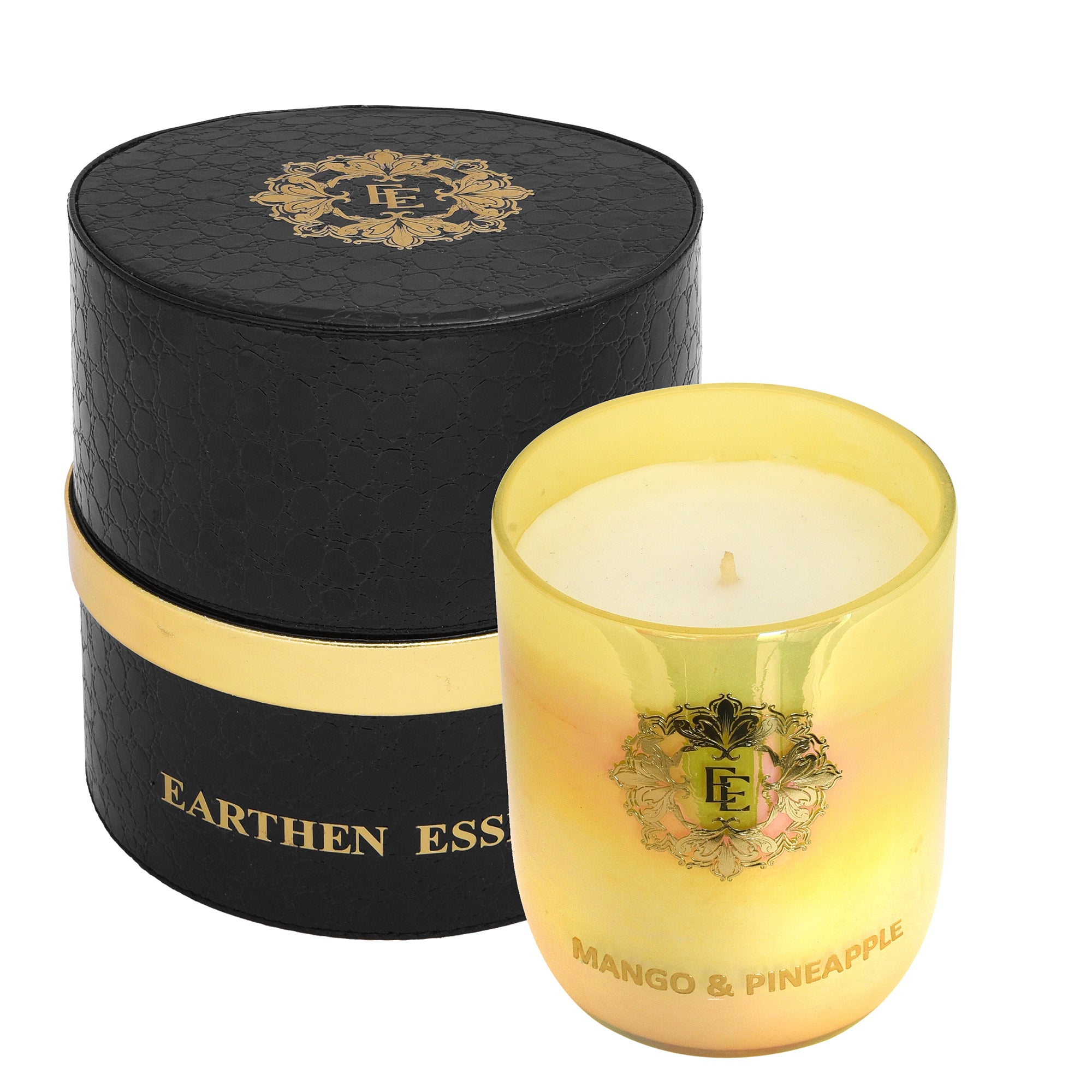 Earthen Essence- Lustre Mango & Pineapple Candle