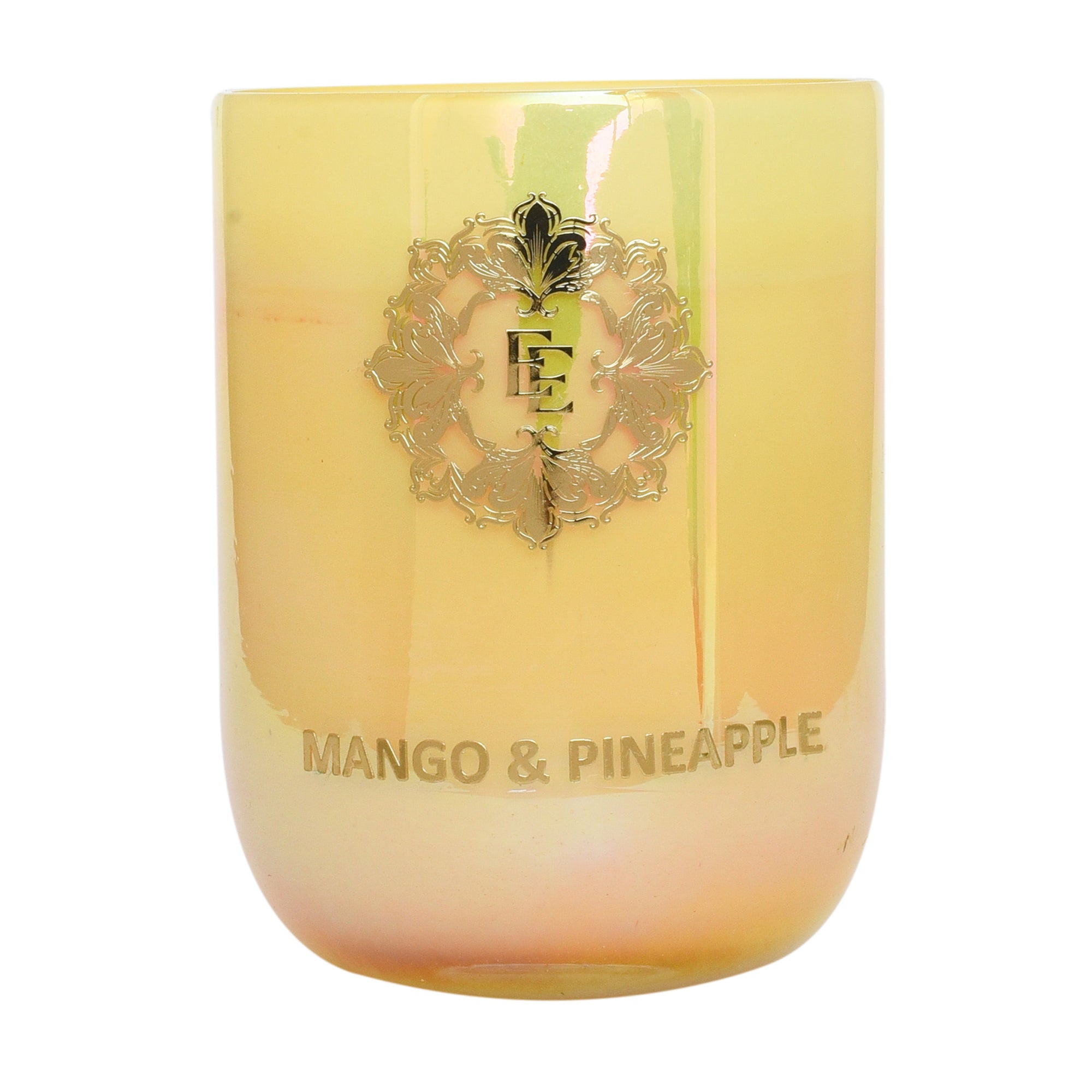 MANGO & PINEAPPLE Fragrance Pure Soy Wax Luxury Scented Candle | 100% Natural Wax & Lead Free Cotton Wick | Smokeless & Non-Toxic Candles | 250gm