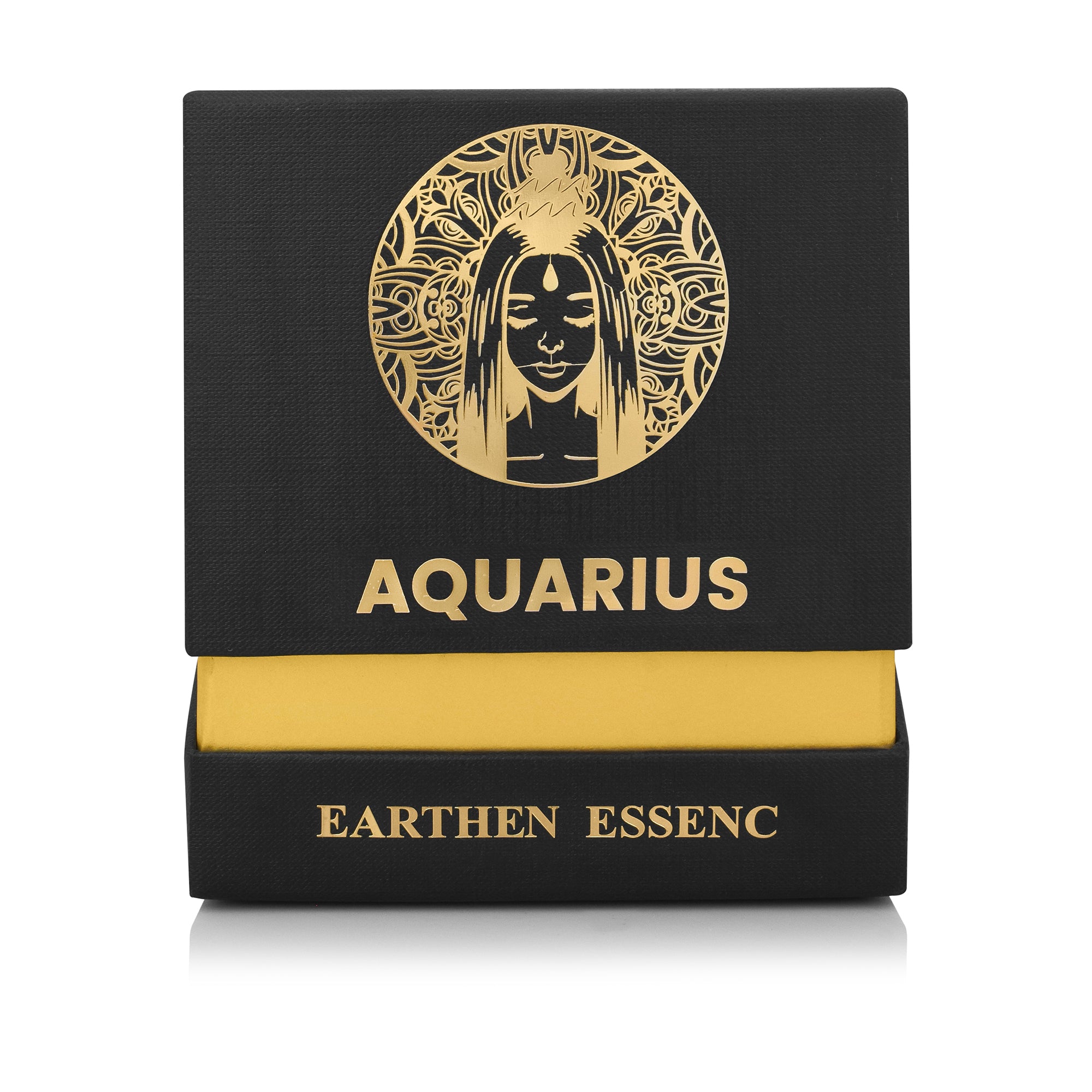AQUARIUS Zodiac scented Candle With Natural Soya Wax and IFRA certified Fragrance VANILLA, CEDARWOOD, TANGERINE  | 220gm
