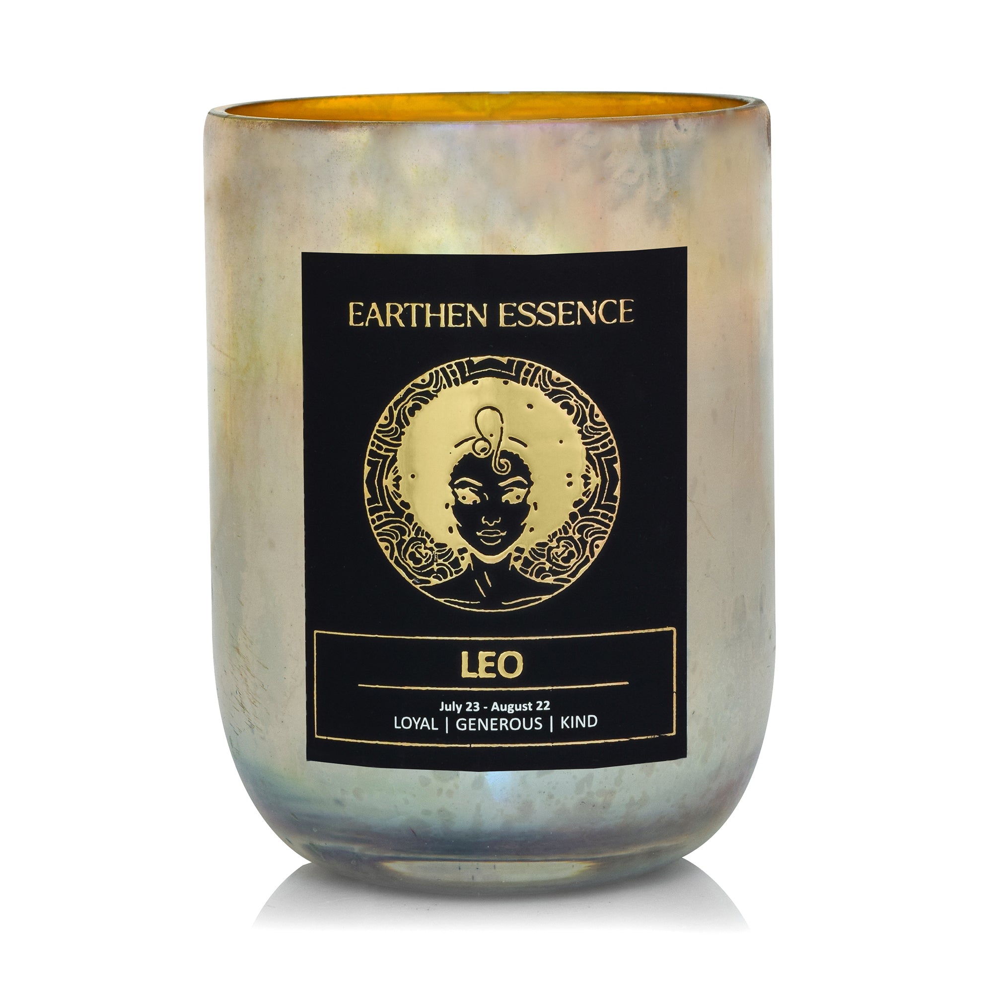 Leo Zodiac Candle